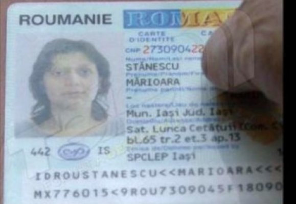 O femeie din Mangalia şi una din Iaşi au acelaşi CNP şi au acelaşi nume